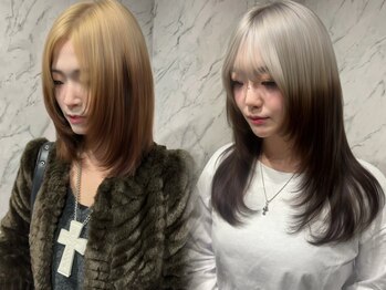 フィーリア 心斎橋堀江店(philia)の写真/【心斎橋すぐ】エクステ/ブリーチ特化◎複雑な履歴の方もお任せください♪妥協しない理想のカラーに。