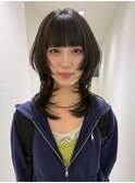 ウルフカット/レイヤー/ミディアムレイヤー/シャギー