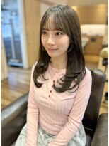タカミ 荒子店(TAKAMI) 縮毛矯正×レイヤーカット×オリーブグレージュ