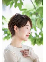 セレスト 荻窪店(CELESTE)&nbsp;ショートボブ髪型20代30代40代50代前髪あり前髪なし面長丸顔荻窪