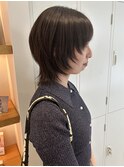 ウルフレイヤーショートウルフ顔周りレイヤー