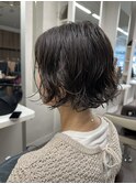 カット、デジタルパーマ、トリートメント