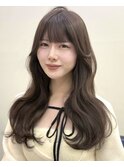 レイヤーカット/前髪カット/顔周りカット/髪質改善/縮毛矯正