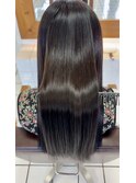 艶ストレート×髪質改善×うるツヤ×暗髪ロング
