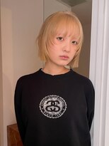 ユルクメゾンシティ 名古屋(JURK MAISON CITY)&nbsp;名古屋/ハッシュカット/グレージュ/デザインカラー