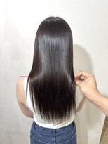 ラフィン(Raffin)&nbsp;縮毛矯正×髪質改善カラーで艶髪ロング