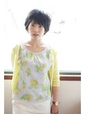 スタイリッシュショートボブ