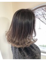 ルーチェ(luce)&nbsp;ナチュラルハイライトグラデーションカラー！デザインカラー