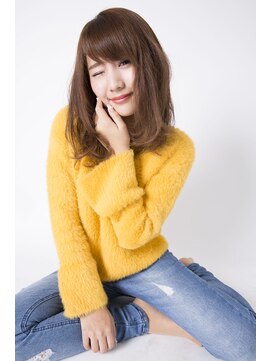 ソーホー ニューヨーク シズオカ(SOHO newyork SHIZUOKA) 大人かわいい無造作カールセミディ