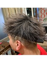ヘアーアンドリラックス 十日市場店(hair & relax y-21) 二段刈り上げアップバング
