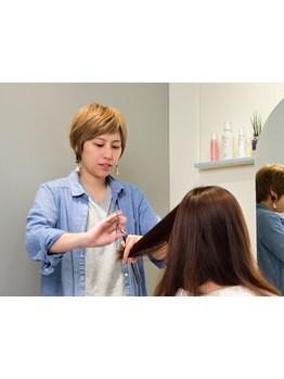 初めてでも安心できる【chouetto.】の心地よい雰囲気にファン続出♪女性ならではの目線で髪の悩みを解決！