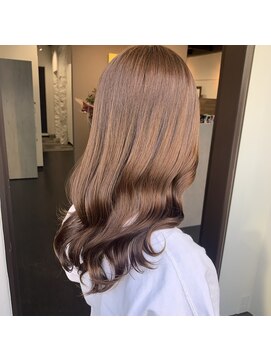 アルコイリスバイドールヘアー(ARCOIRIS by Dollhair) ダークアッシュストカール暖色系カラーグラボブ都島髪質改善大阪