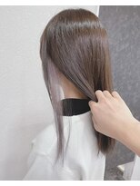 アジールヘア 所沢プロペ通り店(agir hair)&nbsp;イヤリンググレー10代20代30代ロング