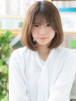 カバーヘア ブリス 上尾西口店(COVER HAIR bliss)&nbsp;大人かわいいインナーカラー韓国風小顔ボブb上尾20代30代40代