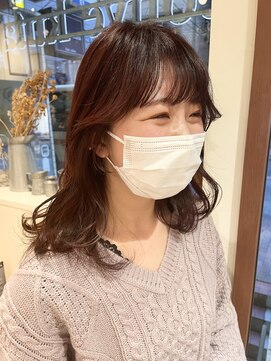 ネオリーブ クタ 町田店(Neolive kuta) 韓国風フェイスレイヤー×ピンクベージュ【町田/町田駅】