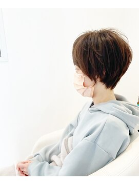 イマジナシオン(Imagination+) 【ショートヘア専門イマジナシオン】実は耳掛け！！ショートボブ