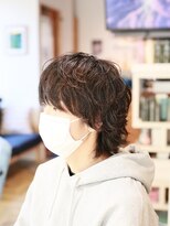 リビーチ ヘア リゾート 赤羽(Rebeach HAIR RESORT)&nbsp;メンズのニュアンスパーマ×ネオウルフレイヤー【赤羽リビーチ】