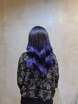 リエコー(RE'ECHO) エクステ付けたままカラー/バイオレットカラー/紫