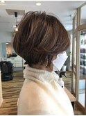 【柔らかな丸みと動きを】SEASONS Masaのオトナマッシュショート