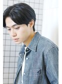 好感度◎なナチュラル前下がり2ブロックセンターパート！！