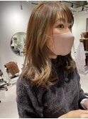 大人可愛いロング｜レイヤーロング/ことりベージュ/20代30代40代