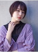大人可愛い丸みショート【Ash清瀬店　大嶋康嵩】