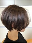 前髪長めショート