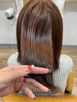 ブリング バイ スノードロップ 吉祥寺(BRING by Snowdrop)&nbsp;切りっぱなしボブ/エアリーロング/美髪/ピンクブラウン/