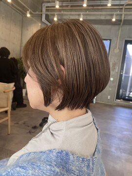 イミ(imi) 大人ショート/ショートボブ/ハンサムショート/髪質改善/登戸