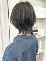 キャアリー(Caary)&nbsp;福山Caary暗髪グレージュ髪質改善くびれネオウルフレイヤー20代