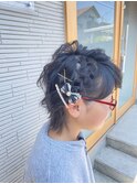発表会　ヘアセット　ショート