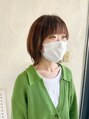トロワ(Trois)&nbsp;○ウルフボブ○ピンクベージュ