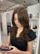 ジーナ 渋谷神南(Zina)&nbsp;『大人気レイヤーカット×チョコレートベージュ』森川士音
