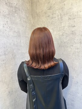 ノア ヘアデザイン 町田店(noa Hair Design) オレンジベージュ