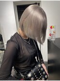 10代/20代/ハイライトカラー/ニュアンスカラー/ホワイトアッシュ