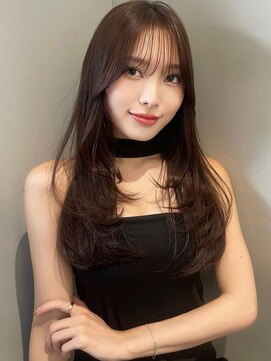 ミンクス 青山店(MINX) 【MINX】似合わせフェミニンロングレイヤー_表参道/髪質改善