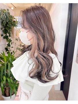 エイム(AiM) イヤリングカラー／ミルクティーベージュ