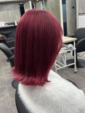 ナンバーウルス 名駅店(N° ulus) 【number ulus】切りっぱなし×ボルドー