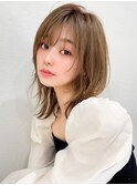 【NEW OPEN】小顔前髪あり後れ毛サイドバングメルティカラー
