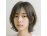 《U24学生限定》透明感カラーで印象チェンジ（カット込）