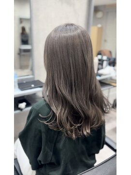 ソヨン 本厚木店(SOYON) アッシュベージュ/髪質改善/本厚木/前髪カット/20代/30代/40代