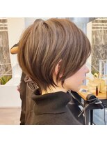 ビュー トウキョウ(VIEW TOKYO)&nbsp;渋谷　20代30代40代大人可愛いひし形ショートボブ