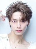 フェザーパーマフェザーショート毛流れセンター韓国ヘア