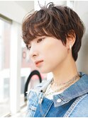 大人ショートハイライト髪質改善キッズカット前髪30代40代