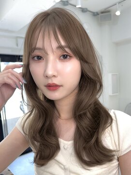 オニキス(ONYX) T74レイヤーカットハッシュカットブリーチなしミルクティー