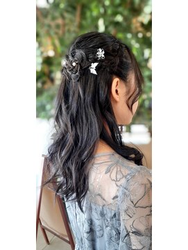 美容会館 岩瀬店(BIYO-KAIKAN) ハーフアップ