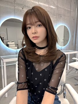 アイヴィ 表参道(IVY) 韓国レイヤー　ハッシュカット　内巻き　レイヤー　髪質改善