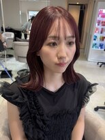 デュノヘアー 神戸三宮店(DUNO hair)&nbsp;くびれ巻き/ピンクラベンダー