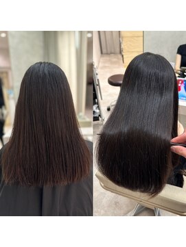 シンズ 銀座(sins) 20代　広がりとダメージにはsinsで美髮矯正！[30代40代50代60代]