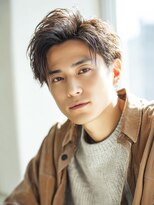カットもパーマもイケメンパラダイス Men's天王寺 ニュアンスアップバングショート